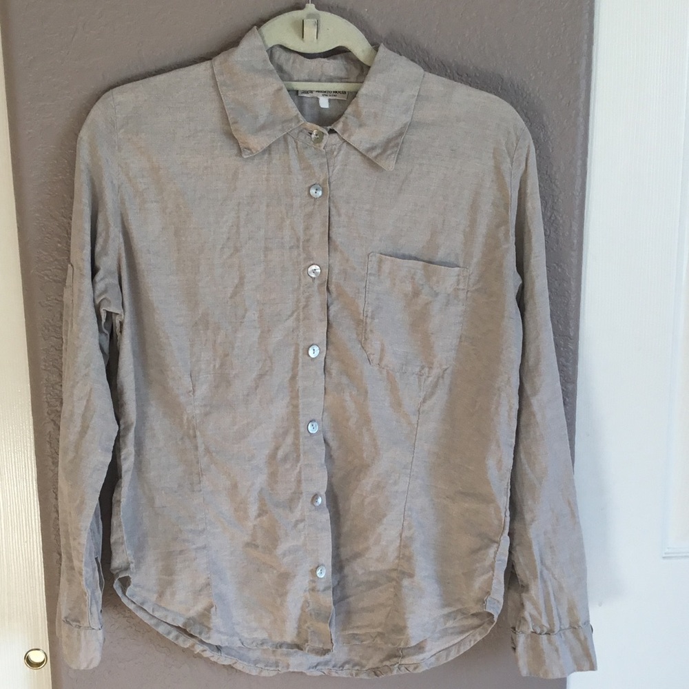 Mastro Moda Linen Top